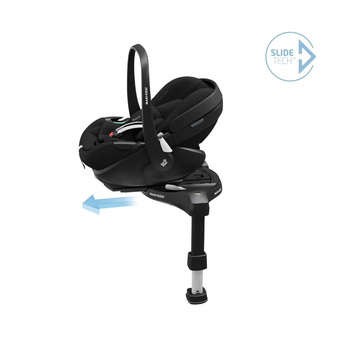 Maxi Cosi Pebble 360 PRO2 Car Seat & FamilyFix 360 Pro Base Bundle - Twillic Black