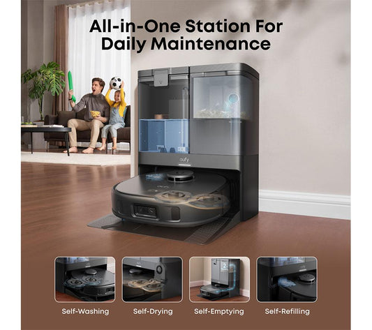 EUFY X10 Pro Omni Robot Vacuum & Mop with All-in-One Station