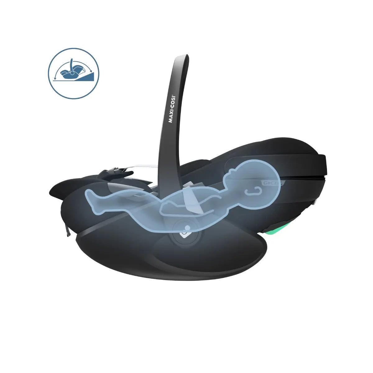 Maxi Cosi Pebble 360 PRO2 Car Seat & FamilyFix 360 Pro Base Bundle - Twillic Black