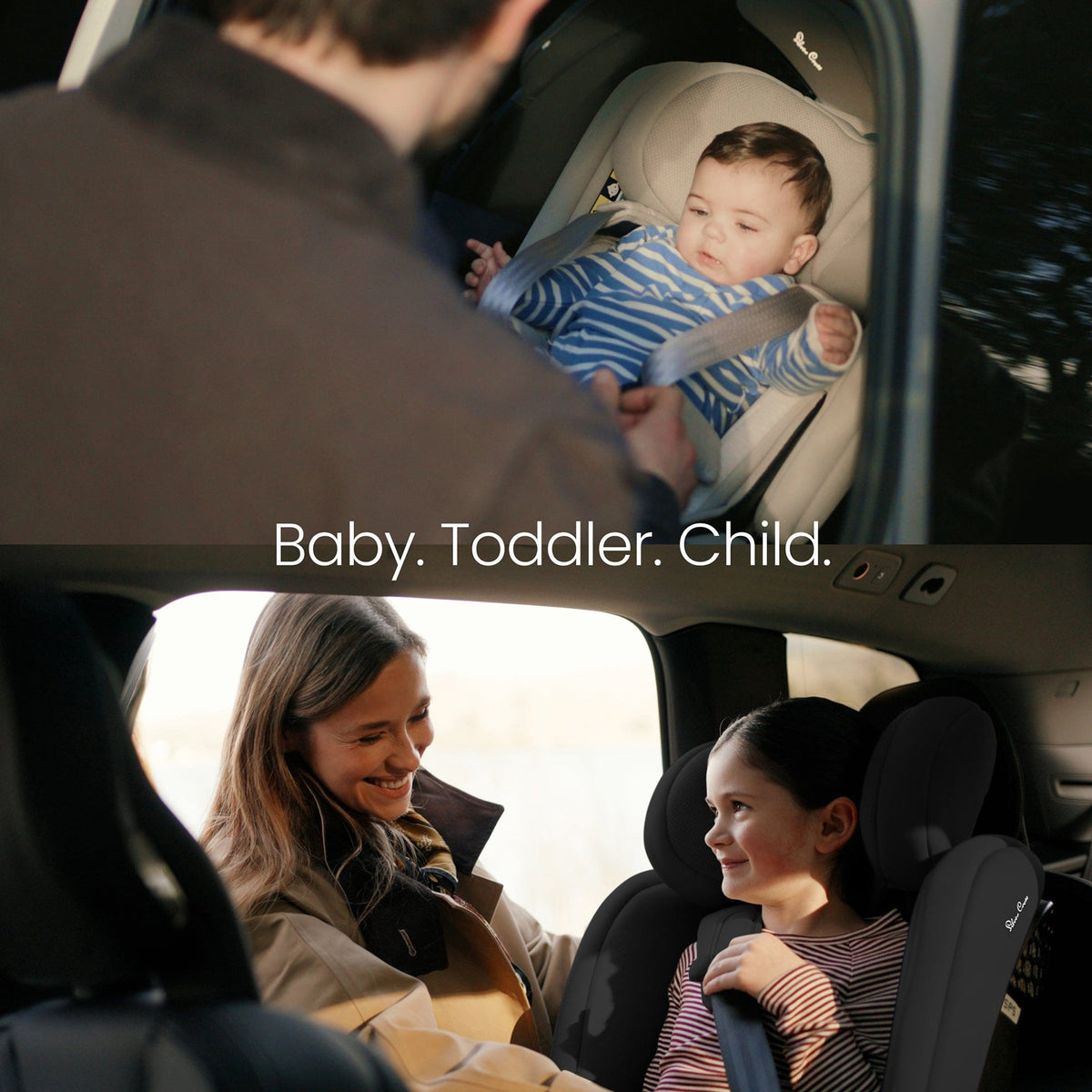 Silver Cross Motion 3 All-Size 360 Car Seat - Iconic Black