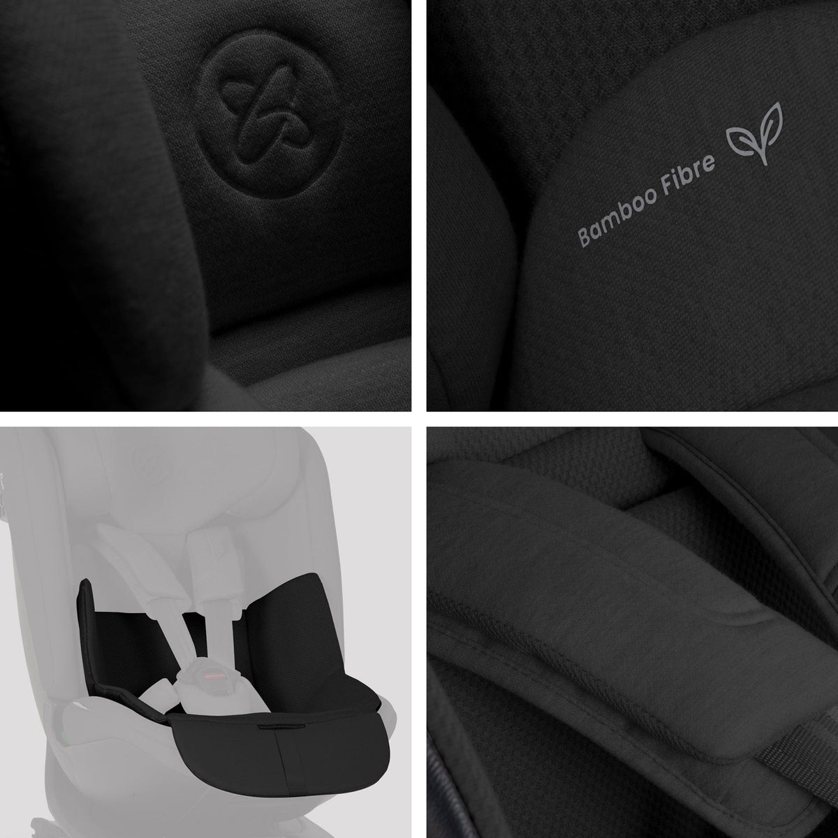 Silver Cross Motion 3 All-Size 360 Car Seat - Iconic Black