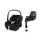 Maxi Cosi Pebble 360 PRO2 Car Seat & FamilyFix 360 Pro Base Bundle - Twillic Black