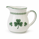 Irish-Inspired Ceramic Milk Jug