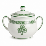 Irish-Inspired Ceramic Sugar Bowl