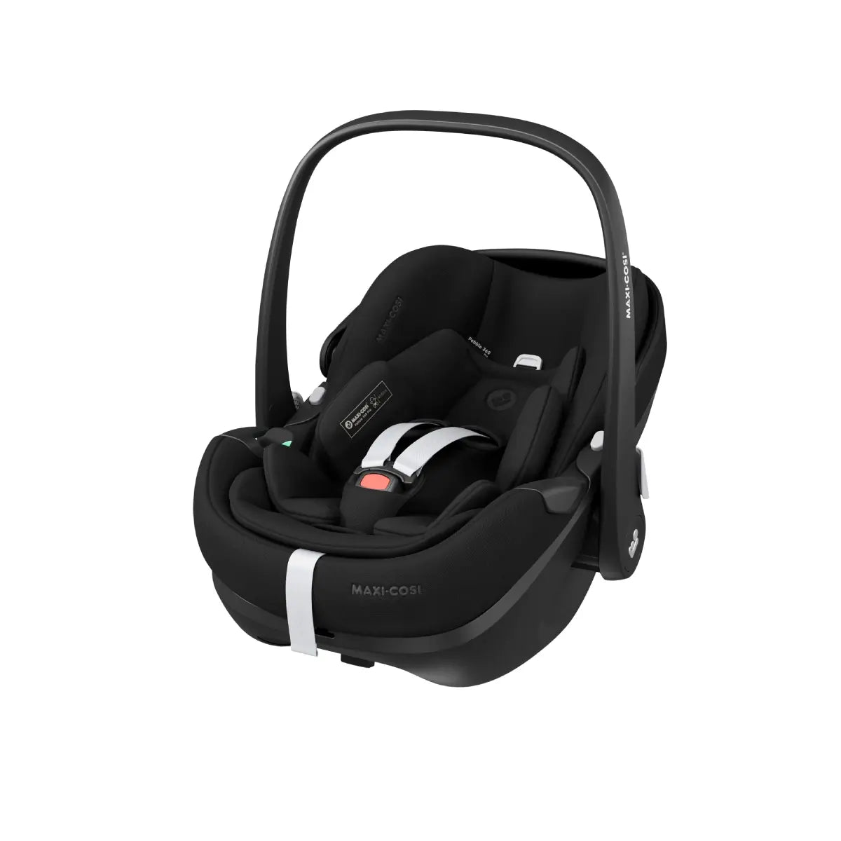 Maxi Cosi Pebble 360 PRO2 Car Seat & FamilyFix 360 Pro Base Bundle - Twillic Black