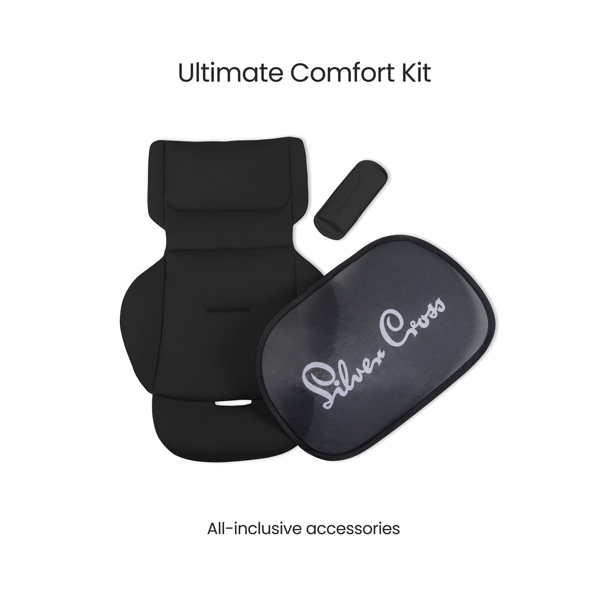 Silver Cross Motion 3 All-Size 360 Car Seat - Iconic Black