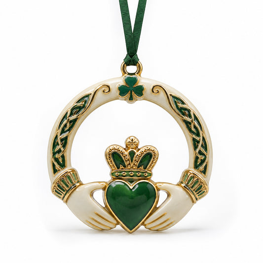 Claddagh-Inspired Hanging Ornament