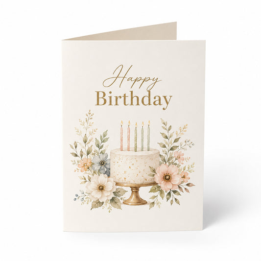 Happy Birthday Greeting Card